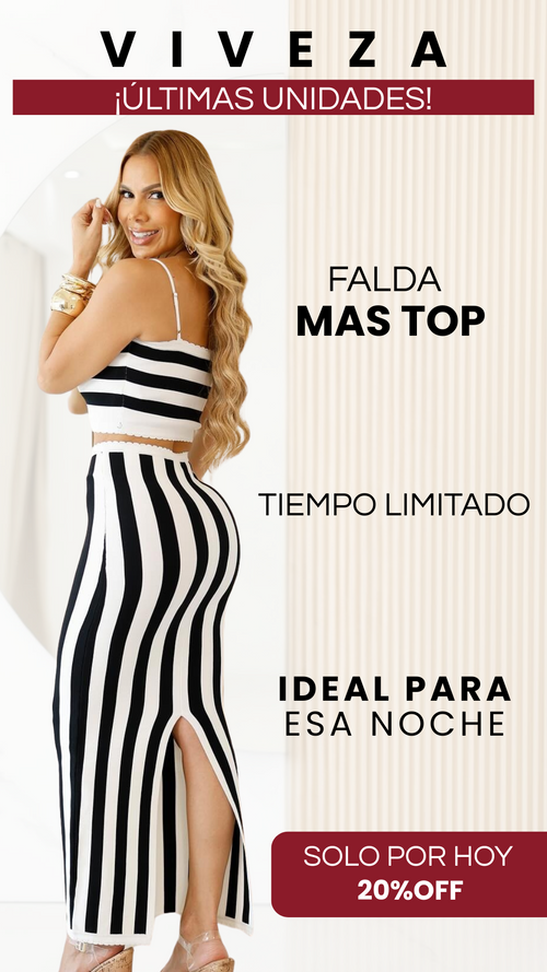 VIVEZA - TOP Y FALDA