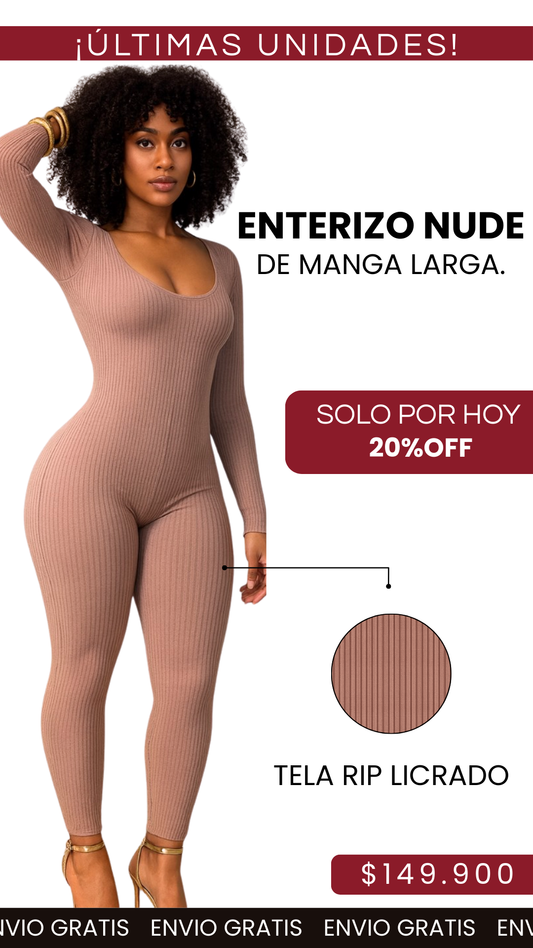 Nude Harmony - Enterizo